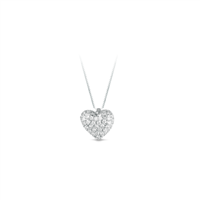 Halskette CikOrefice Gioielli Dame in Weißgold Diamante 0.33 Ct CIOEMOTION-C/PG - CIOEMOTION-C/PG